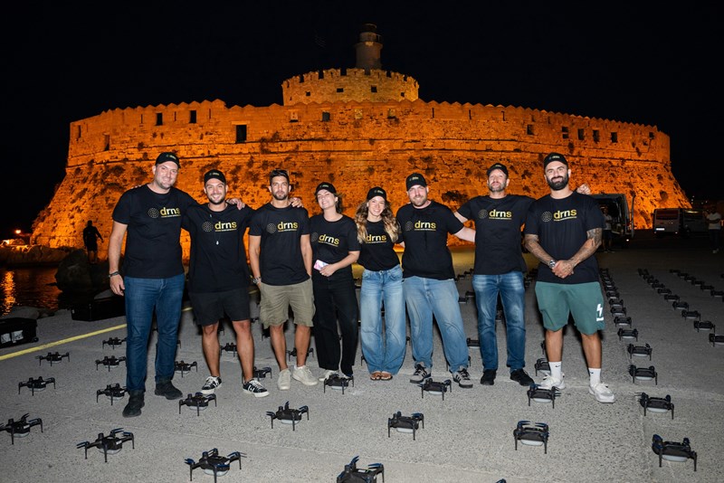 DRNS Drone Light Show