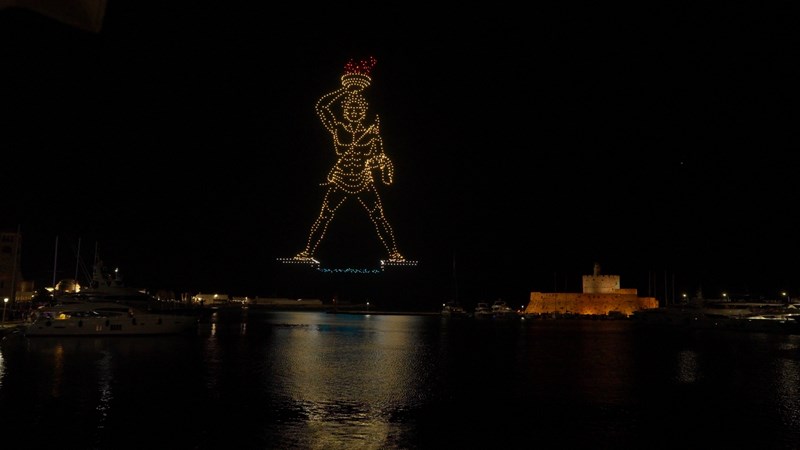 DRNS Drone Light Show