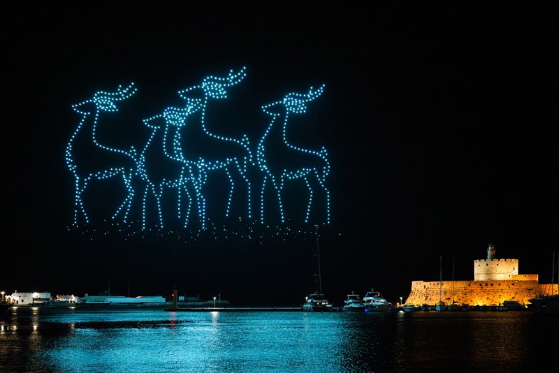 DRNS Drone Light Show