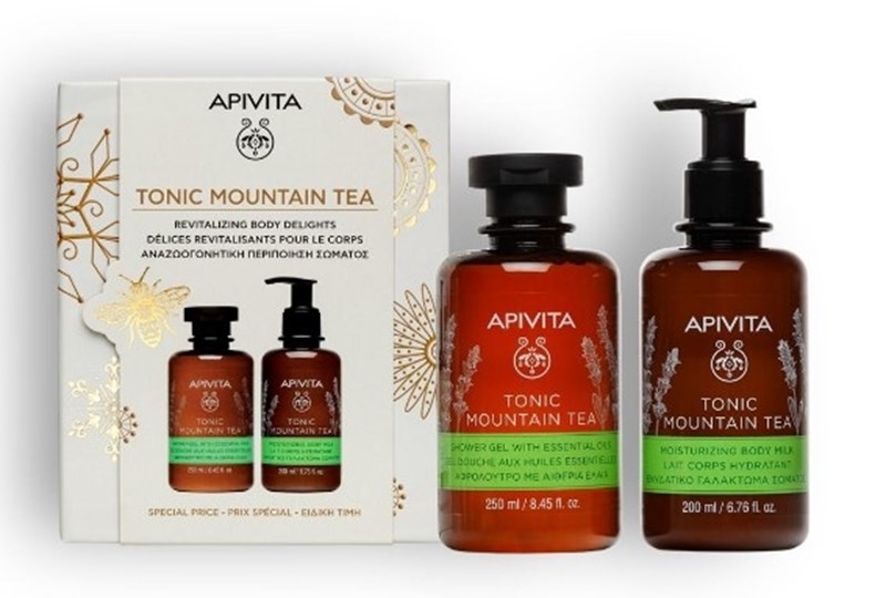 Tonic Mountain Tea- Αναζωογονητική Περιποίηση Σώματος Apivita