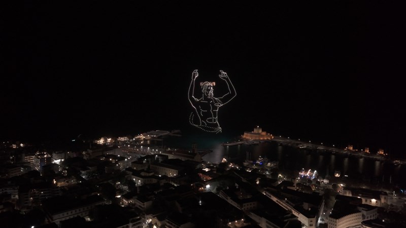 DRNS Drone Light Show
