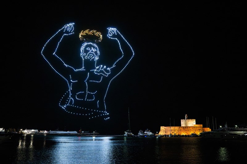 DRNS Drone Light Show
