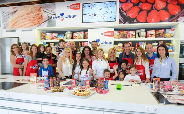 ΓΙΩΤΗΣ | γιορτινό φινάλε χαράς για τον διαγωνισμό «Ζαχαροπλάθουμε με τα παιδιά μας»