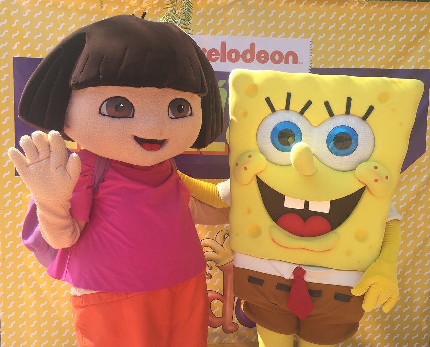 Βγες και παίξε μαζί με τον Μπομπ Σφουγγαράκη και την Ντόρα τη μικρή εξερευνήτρια στο Kidom!