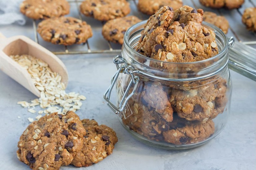 Εύκολα μπισκότα βρώμης με 3 υλικά