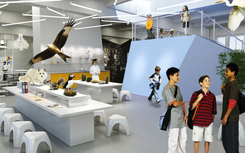 To αρχιτεκτονικά καλύτερο σχολείο στο κόσμο είναι στη Σουηδία - και δεν έχει θρανία!