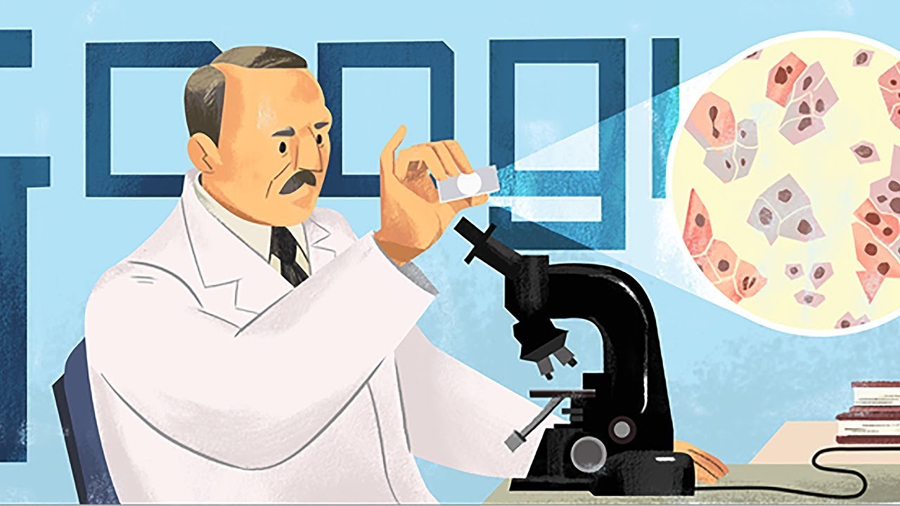 Τον «πατέρα» του τεστ Παπ, Γιώργο Παπανικολάου, τιμά η Google στο doodle της ημέρας