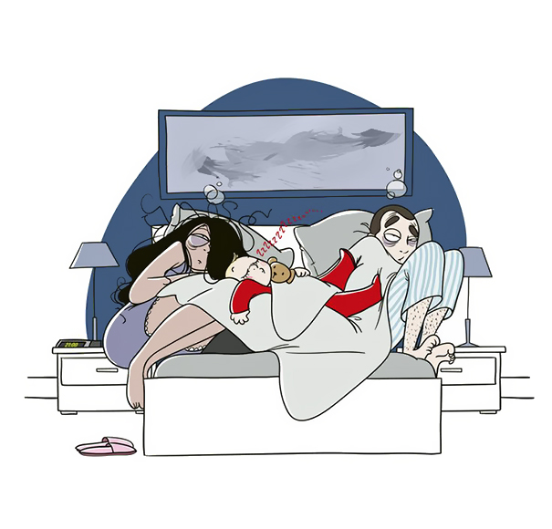 Η καθημερινότητα μιας μαμάς μέσα από 10 χιουμοριστικά σκίτσα