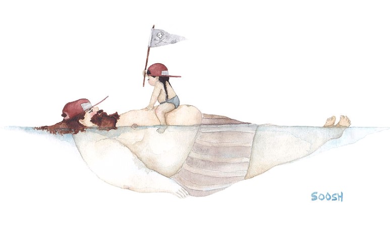 Η αγάπη του μπαμπά μέσα από 20 υπέροχα σκίτσα της Soosh