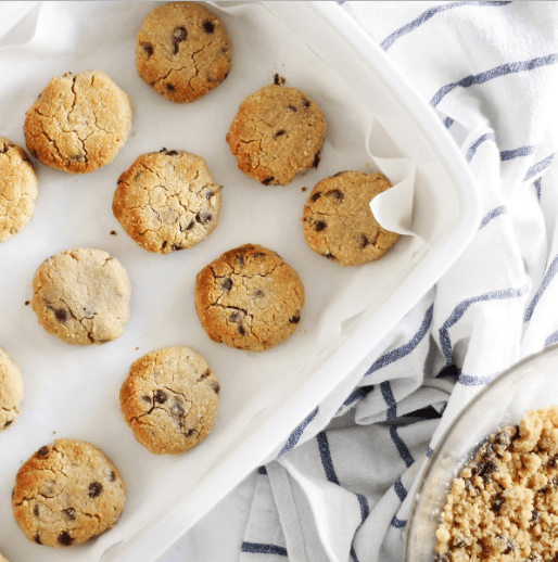 Μπισκότα με ταχίνι και αλεύρι αμυγδάλου