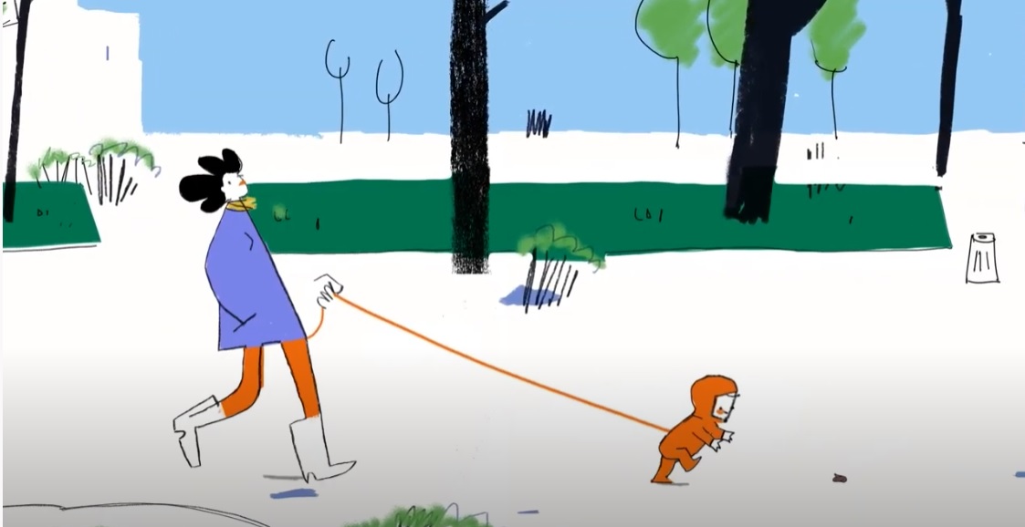 Ένα video για τον αόρατο ομφάλιο λώρο με τον οποίο συχνά κρατάμε τα παιδιά κοντά μας