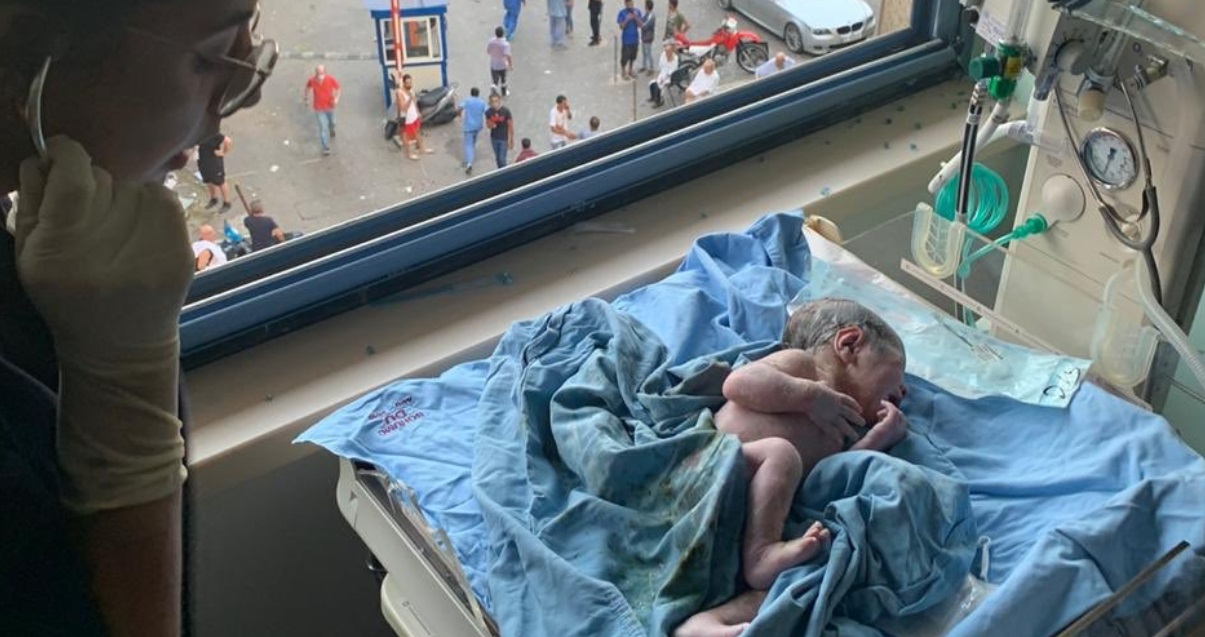 Βηρυτός: Συγκλονίζει έγκυος που ετοιμάζεται να γεννήσει την ώρα της έκρηξης