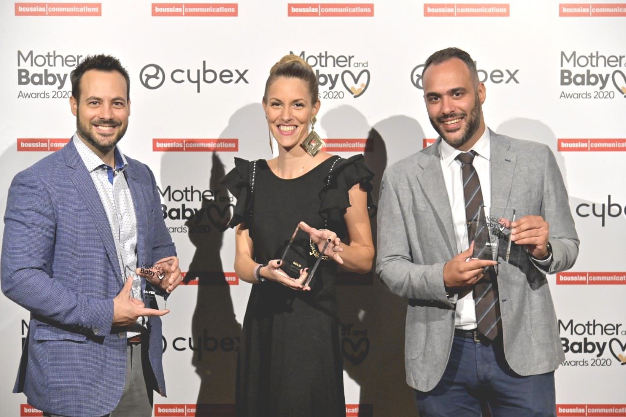 Τριπλή βράβευση για τη Mustela® στα Mother & Baby Awards 2020
