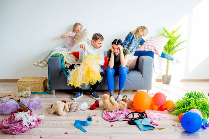 Έρευνα: Ένα σπίτι με παιδιά δεν μένει καθαρό και τακτοποιημένο πάνω από 17 λεπτά