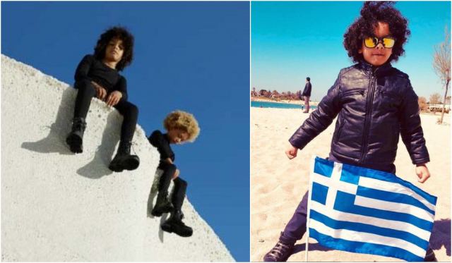 Ο μικρός Ντίνος από τη Λαμία πρωταγωνιστεί στην καμπάνια της Louis Vuitton