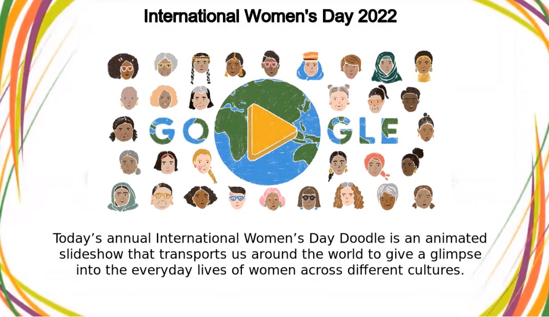 Παγκόσμια Ημέρα της Γυναίκας: Το doodle της Google για την ημέρα