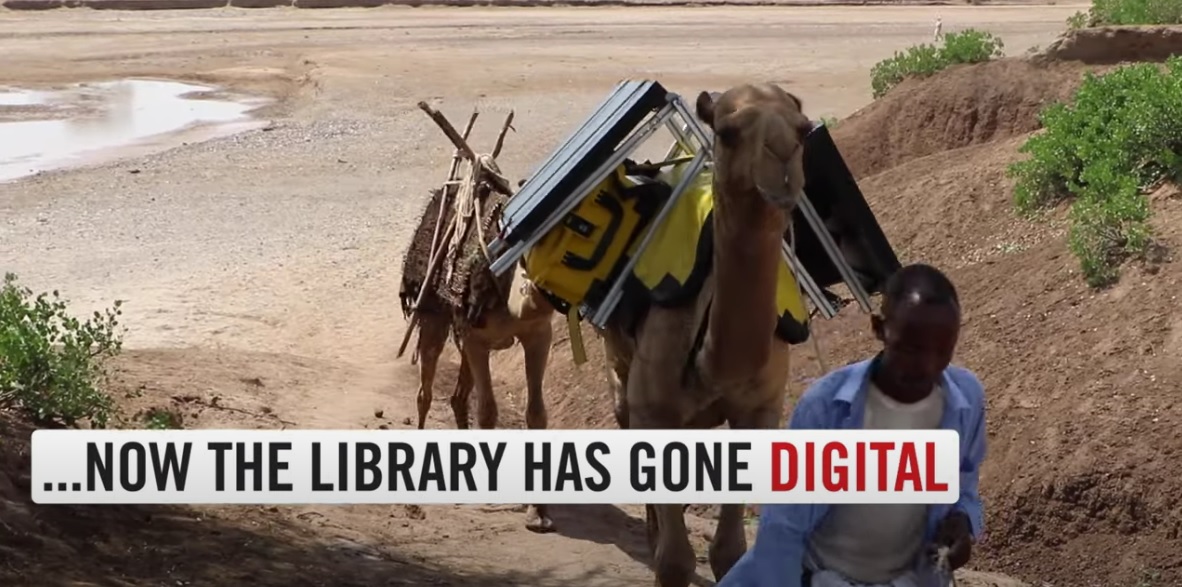 «Ηλιακές καμήλες» φέρνουν ebooks σε παιδιά στην Αιθιοπία