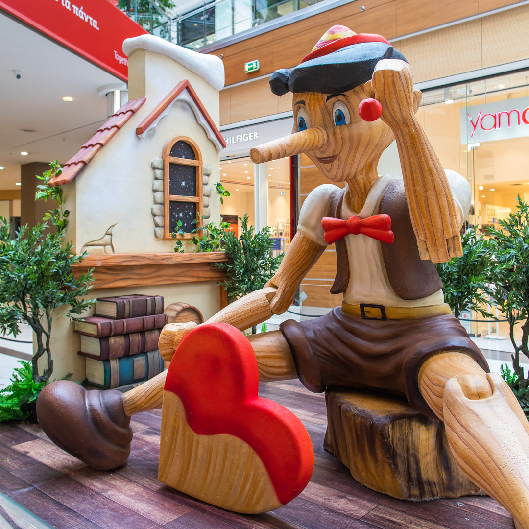 Ο παραμυθένιος κόσμος του Πινόκιο ζωντανεύει στο The Mall Athens!