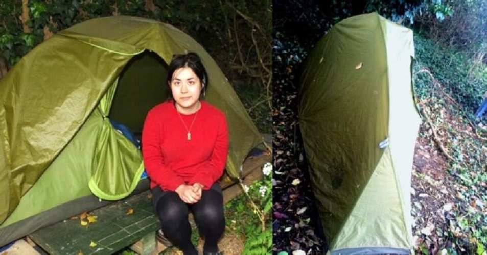Φοιτήτρια έζησε 2 χρόνια σε σκηνή, άντεξε κρύο και δυσκολίες για να σπουδάσει