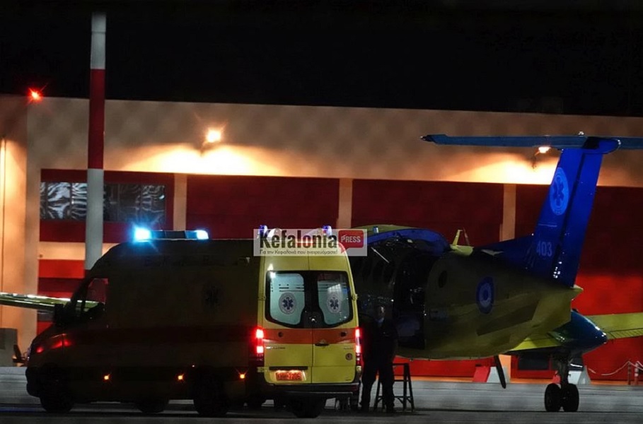 Κεφαλονιά: Αερογέφυρα ζωής για παιδάκι διόμιση ετών