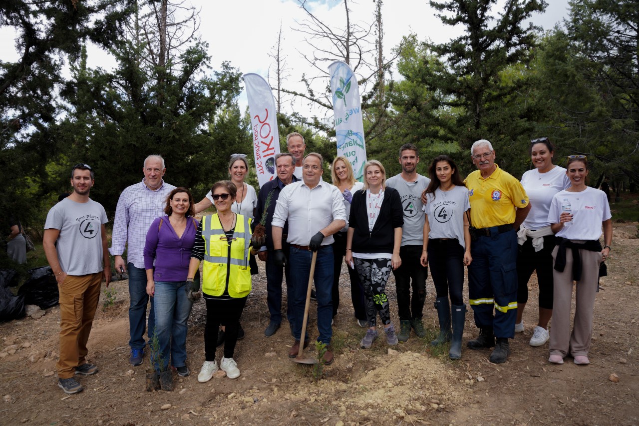 Η We4all και η εταιρεία Βίκος μας ενέπνευσαν και γίναμε εθελοντές. Μαζί φυτέψαμε 150.000 δέντρα