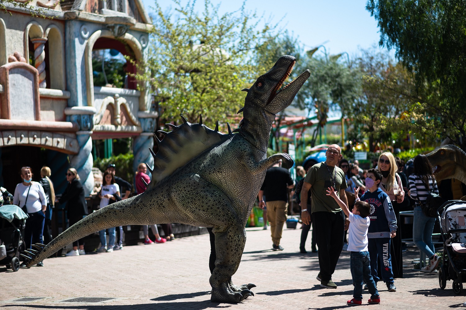Οι Δεινόσαυροι επέστρεψαν στο Kidom κι εμείς τους είδαμε από κοντά!