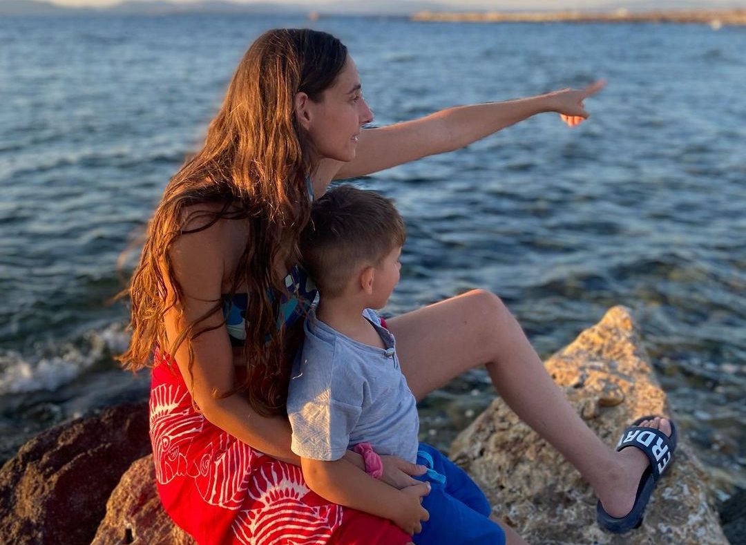 Φωτεινή Αθερίδου: Η γλυκιά φωτογραφία των γιων της με τον μπαμπά τους, Κωνσταντίνο Μαγκλάρα