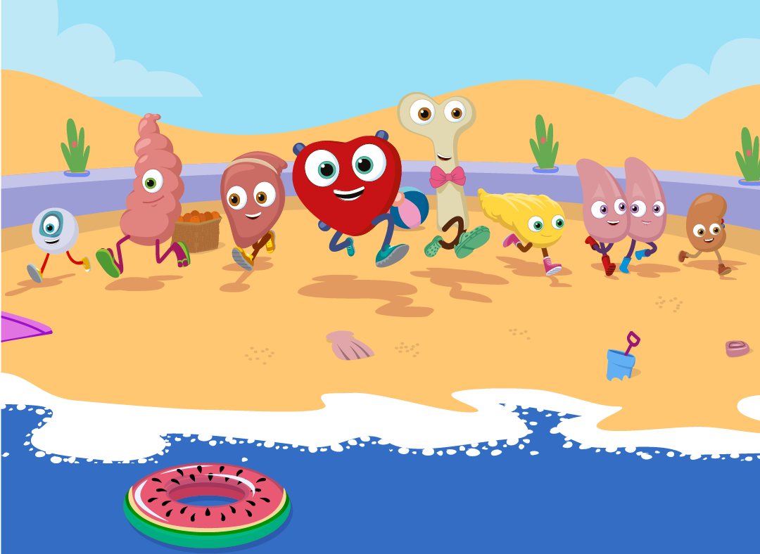 Το καλοκαίρι βάζουμε πλώρη για καλή υγεία παρέα με τους Οργανούληδες