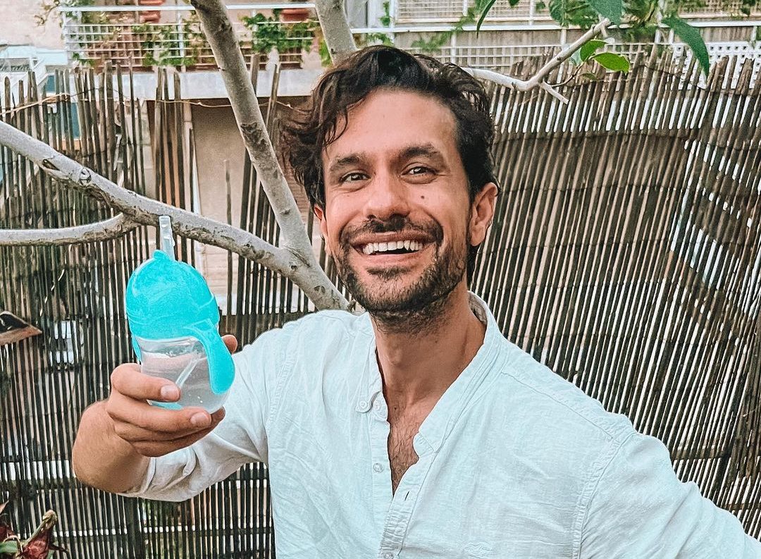 Αχιλλέας Αυγουστίδης: Καλοκαιρινή βόλτα με τον μπαμπά του, Ορφέα Αυγουστίδη