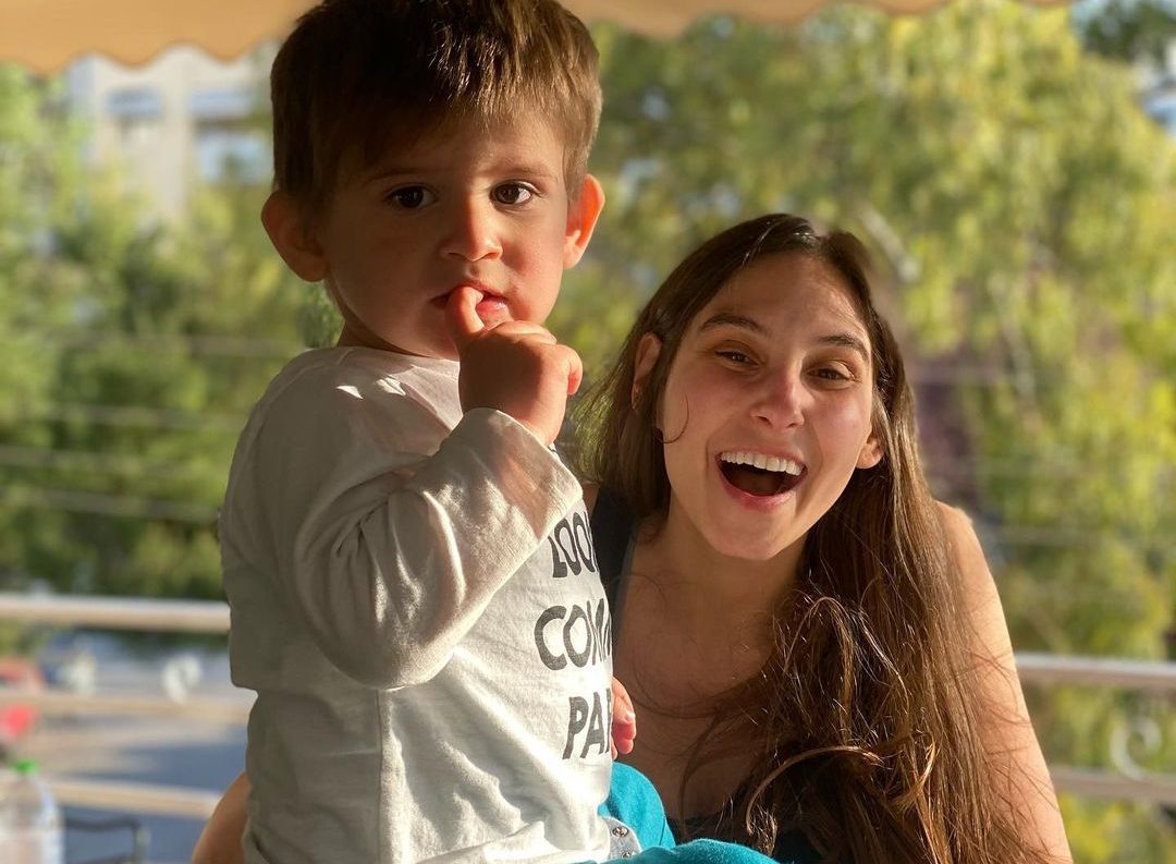 Φωτεινή Αθερίδου: Η πιο "μαμά" φωτογραφία της μετά από παιχνίδι με τους γιους της