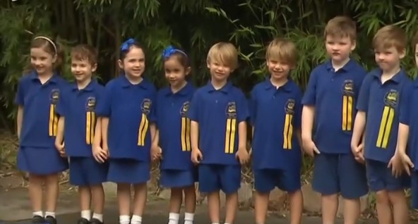 Κι όμως σε σχολείο της Αυστραλίας βρέθηκαν συμμαθητές... πέντε ζευγάρια διδύμων!