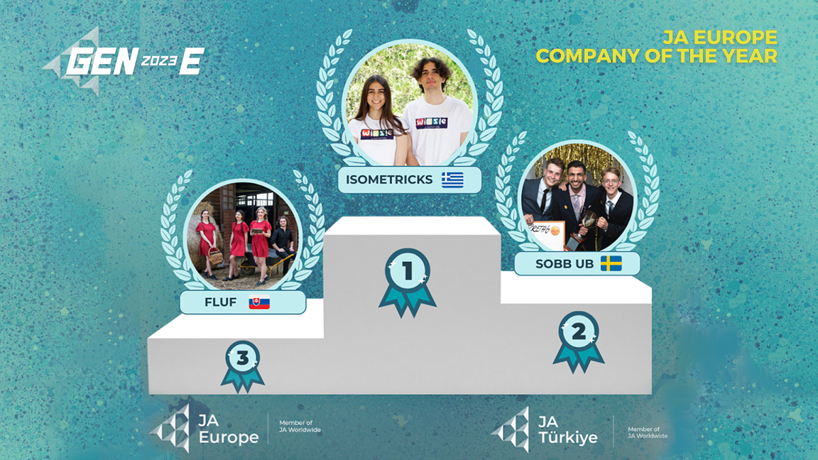 JA Greece: Η Ελληνική «start up» Isometricks εκπροσωπεί την Ευρώπη στον Παγκόσμιο Μαθητικό Διαγωνισμό του Junior Achievement