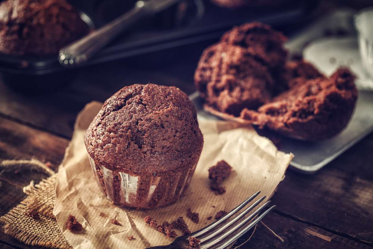 Muffins χωρίς αυγά και χωρίς βούτυρο