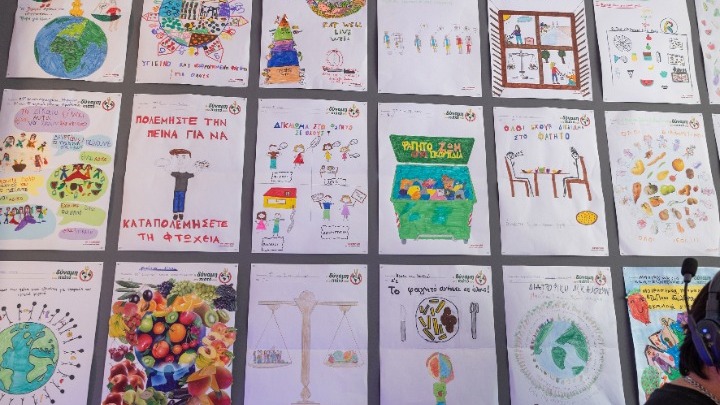 Μαθητές με τις αφίσες τους στέλνουν το δικό τους μήνυμα υγιεινής και βιώσιμης διατροφής