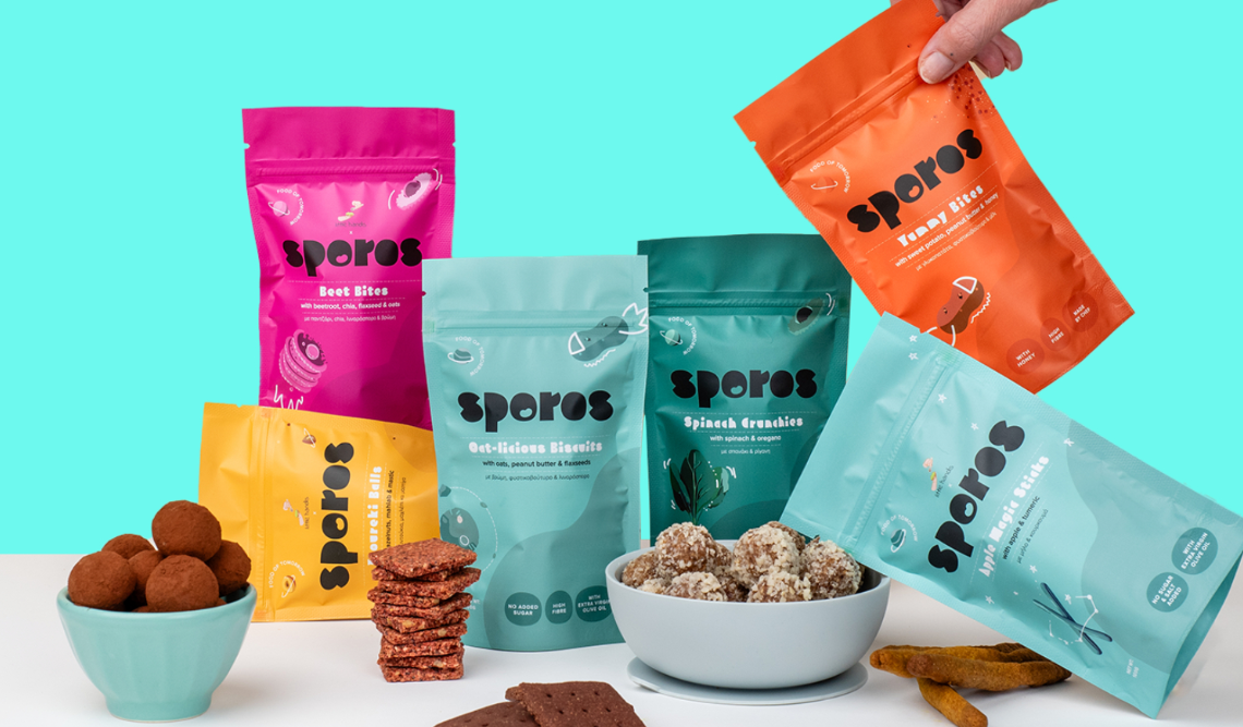 Sporos- Μια νέα ελληνική εταιρεία, φτιάχνει παιδικά σνακ όπως πρέπει να είναι - χωρίς ζάχαρη, αλάτι και συντηρητικά!