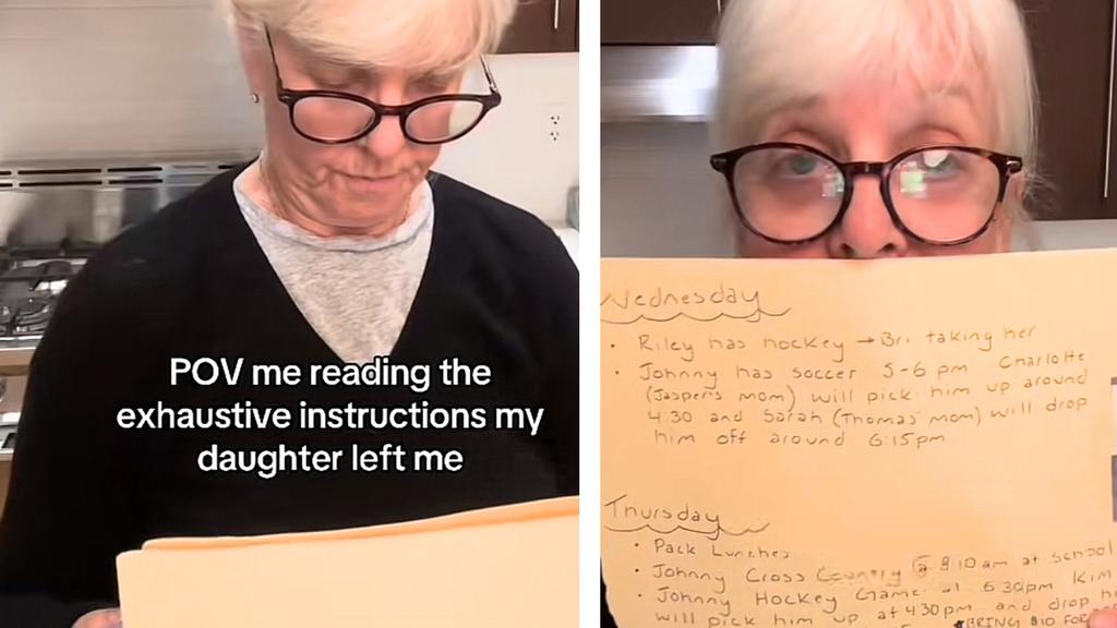 «Λες και δεν έχω μεγαλώσει 3 παιδιά!»: Viral γιαγιά εκνευρίζεται με τις αναλυτικές οδηγίες της κόρης της