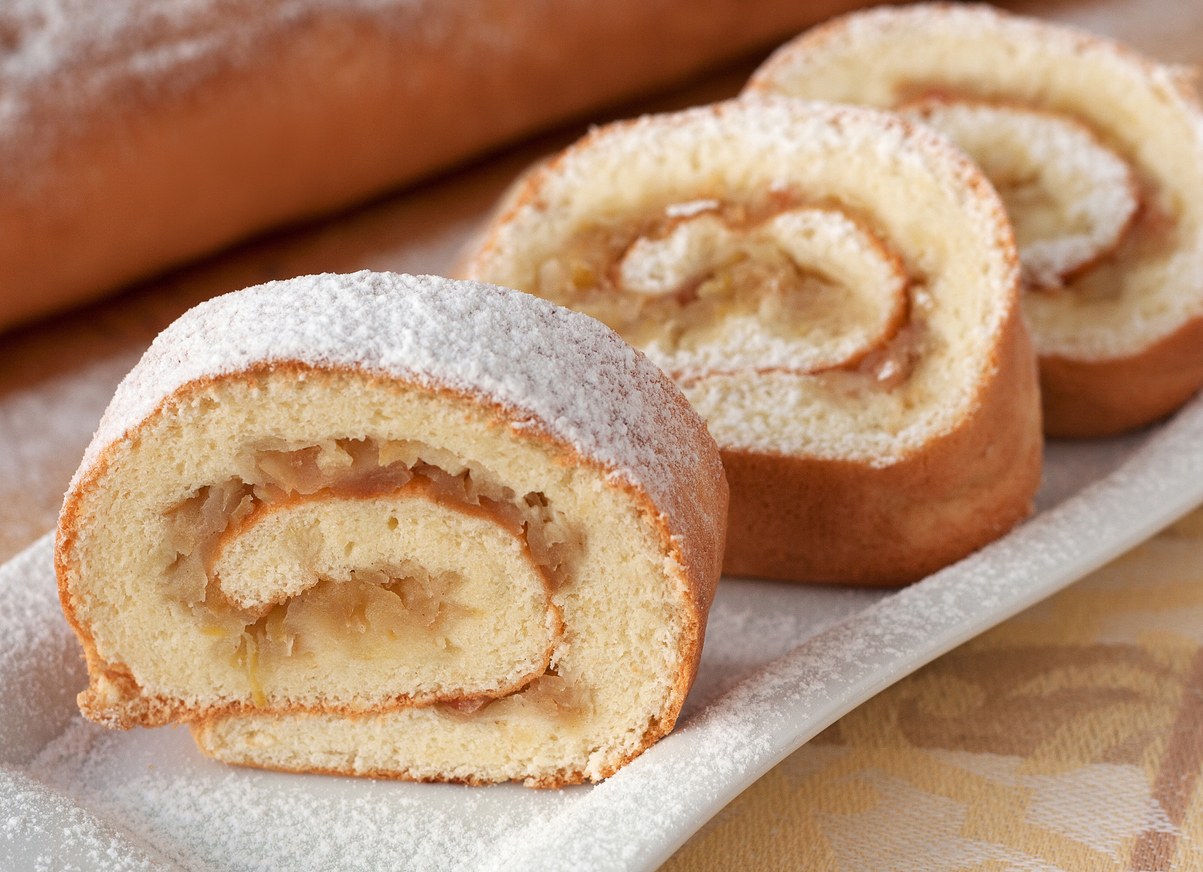 H πιο αφράτη μηλόπιτα ρολό