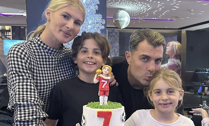 "Κατάφερες να μάθεις στον μπαμπά ότι το ποδόσφαιρο είναι ένα άθλημα που μπορούν να αγωνιστούν και κορίτσια": Η τρυφερή ανάρτηση του Στέλιου Χανταμπάκη για την κόρη του