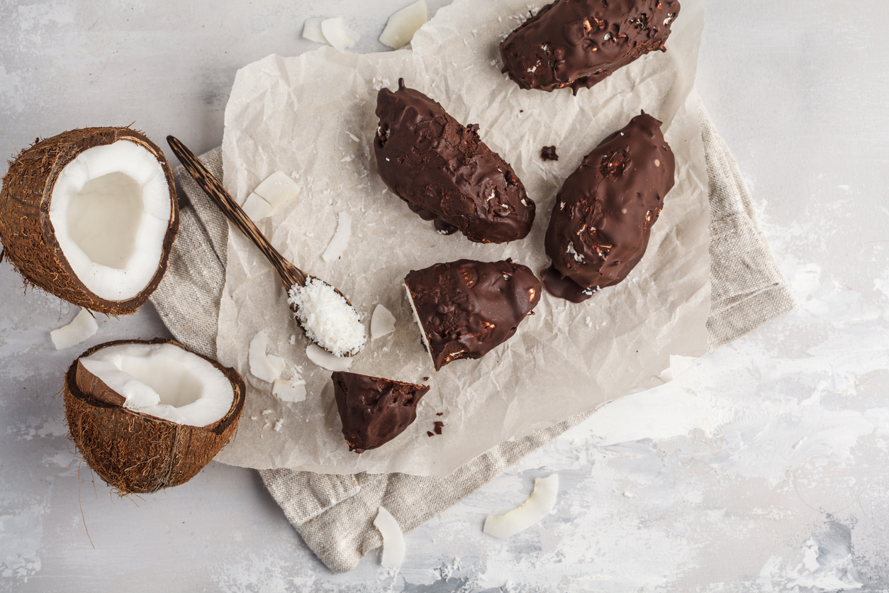 Συνταγή: Σοκολατάκια με άρωμα Ινδοκάρυδου