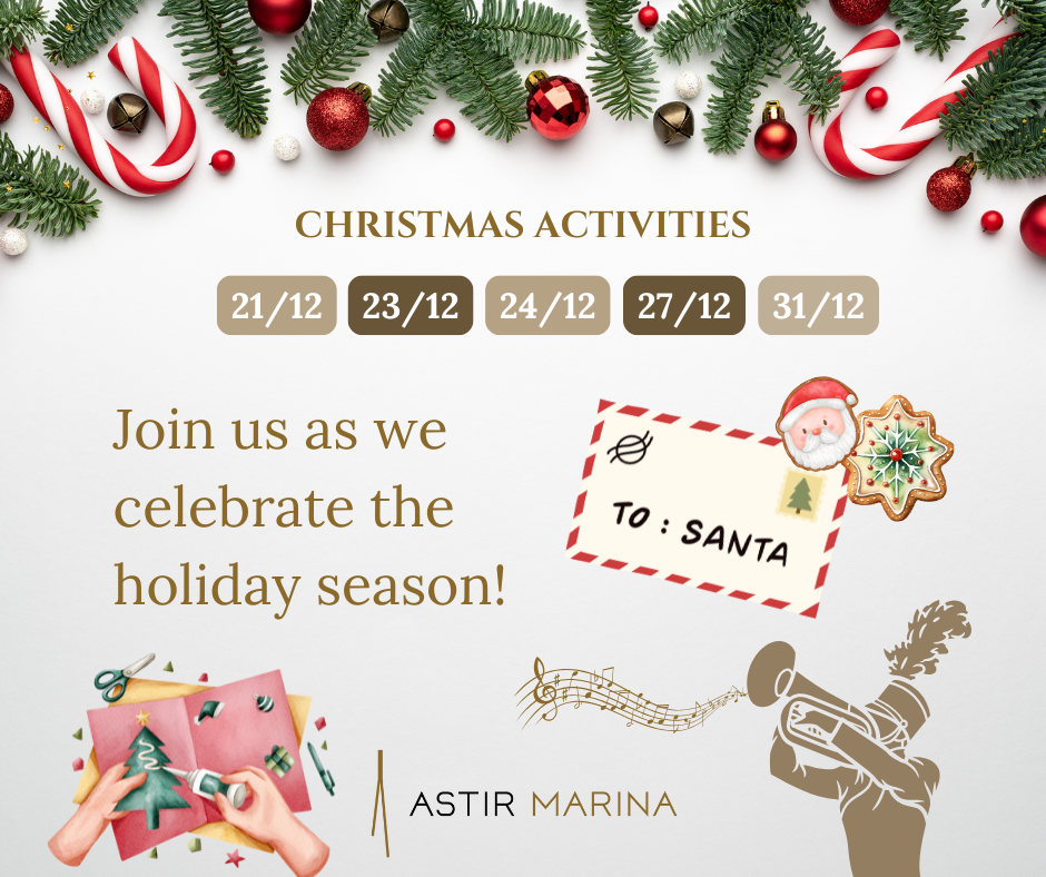 Χριστουγεννιάτικες δράσεις για μικρούς και μεγάλους στην Astir Marina