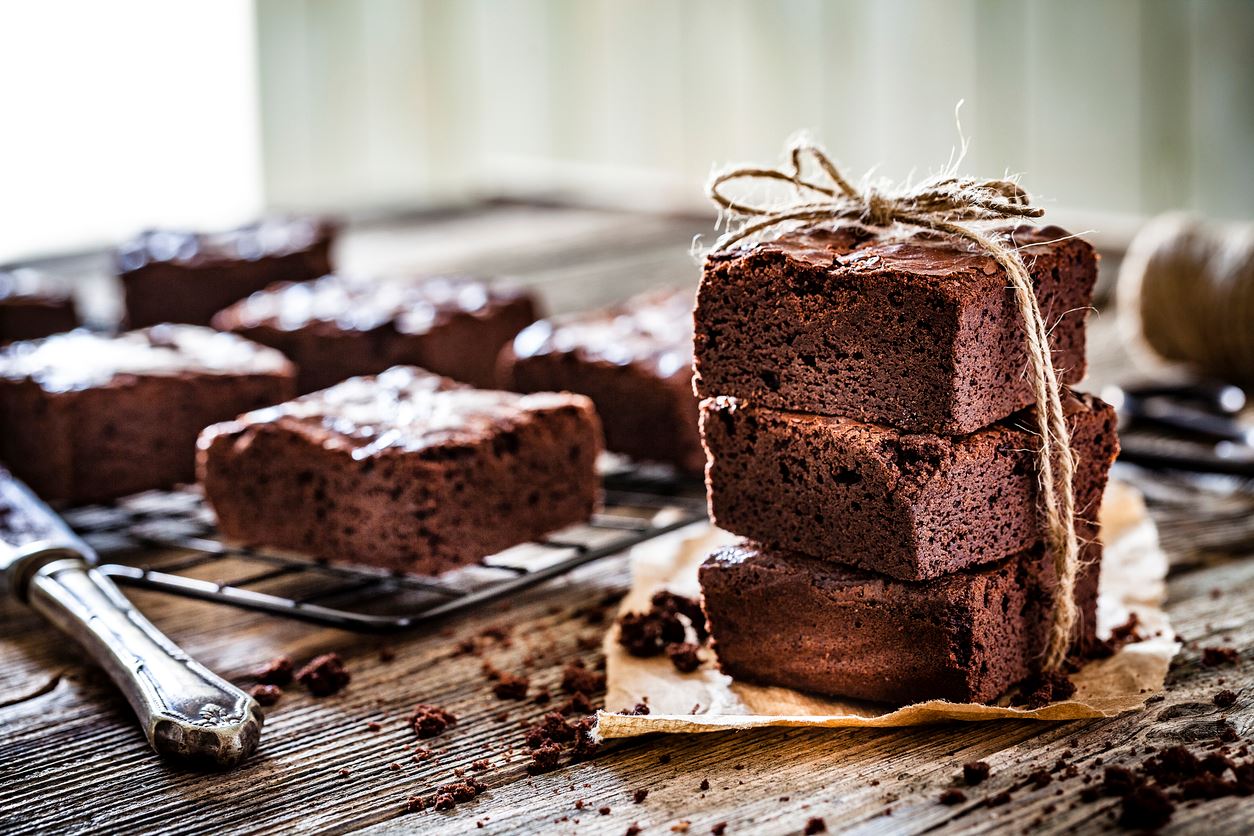 Brownies σοκολάτας, έτοιμα σε 6 βήματα!