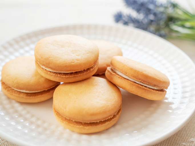 Μπισκότα βουτύρου με 4 υλικά