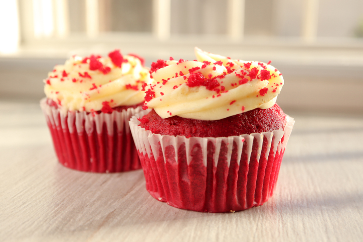 Σοκολατένια cupcakes με παντζάρι