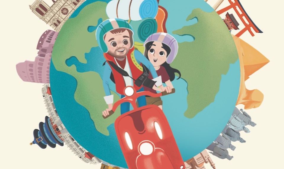 "Πού είσαι;" : Ταξιδεύουμε στις πιο συναρπαστικές χώρες της Γης με το πρώτο βιβλίο του Ευτύχη Μπλέτσα και της Ηλέκτρας Αστέρη