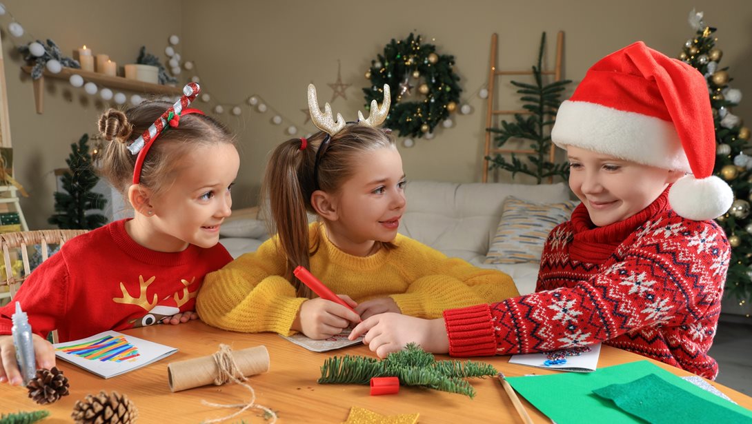 5 χριστουγεννιάτικες δραστηριότητες για δημιουργικό χρόνο με τα παιδιά
