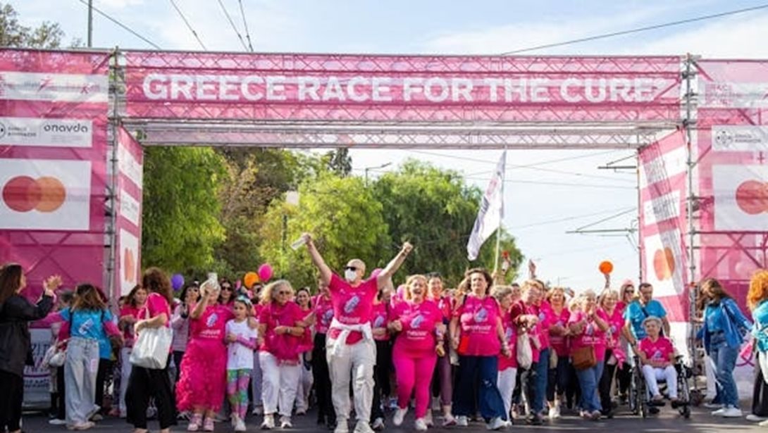17o Greece Race for the Cure®: Με νέο ρεκόρ συμμετοχών ολοκληρώθηκε ο αγώνας-θεσμός ενάντια στον καρκίνο του μαστού