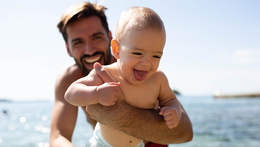 Πότε μπορεί να κάνει το μωρό μου μπάνιο στη θάλασσα;