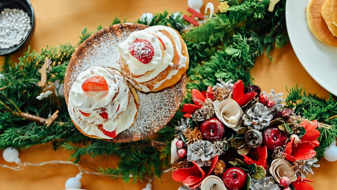 Αφράτα pancakes φούρνου - Η εύκολη συνταγή για το πρωινό της παραμονής των Χριστουγέννων