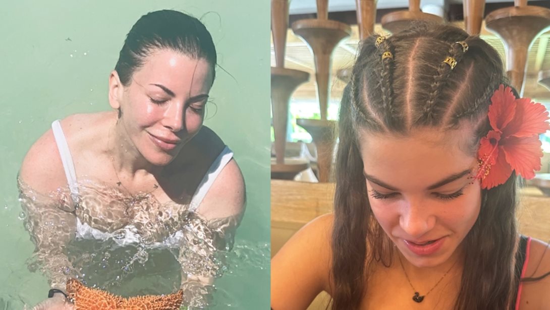 H Aντελίνα Βαρθακούρη σε νησί της Καραϊβικής με τις κόρες της - Τα εντυπωσιακά στιγμιότυπα