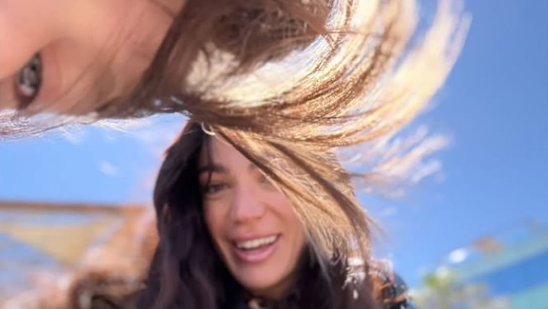 Οικογενειακές πασχαλινές διακοπές για την Ήβη Αδάμου και τον Μιχάλη Κουινέλη στη Βαρκελώνη